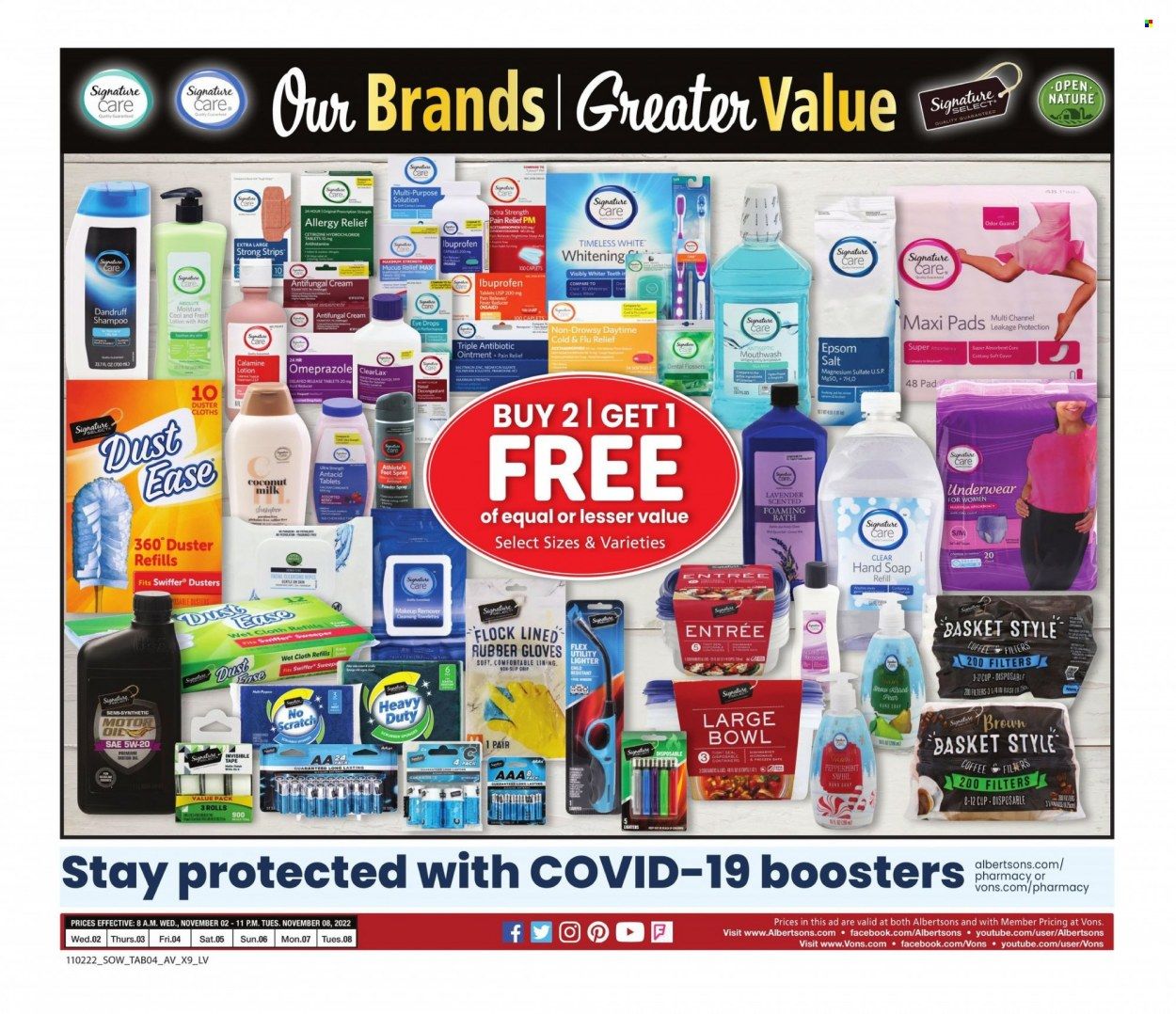 Albertsons (NV) Weekly Ad Flyer Specials November 2 to November 8, 2022