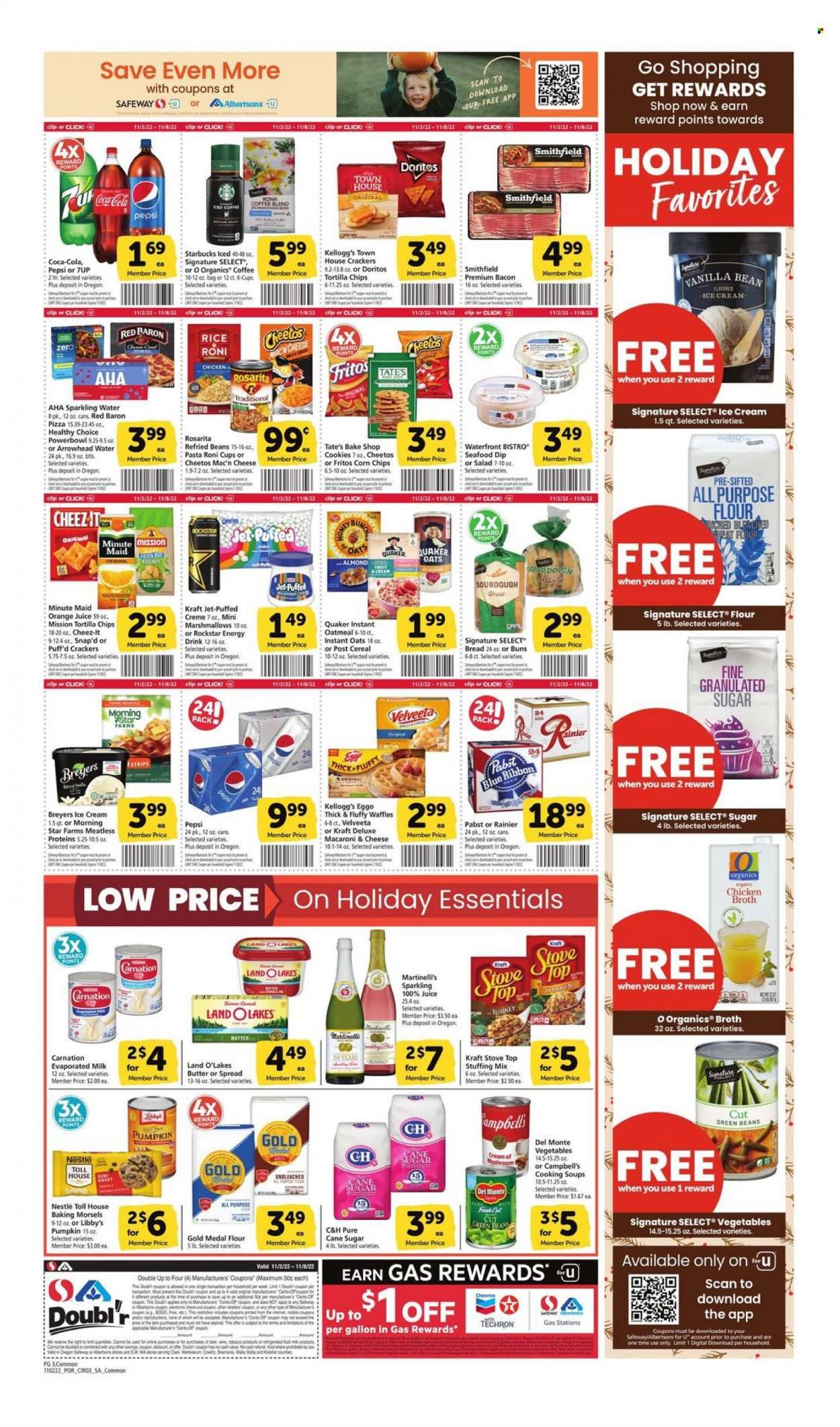 Albertsons (OR, WA) Weekly Ad Flyer Specials November 2 to November 8, 2022