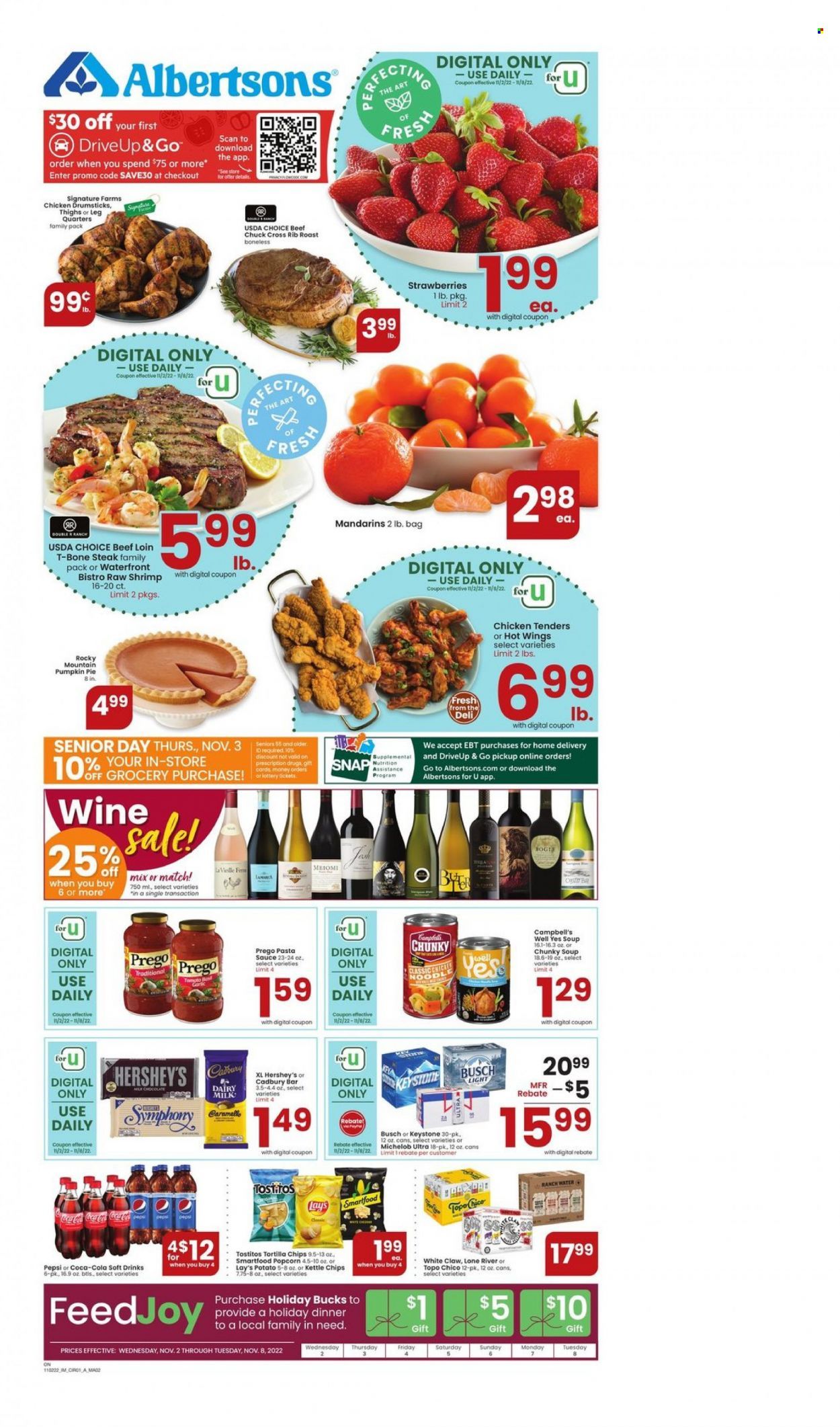 Albertsons (OR) Weekly Ad Flyer Specials November 2 to November 8, 2022