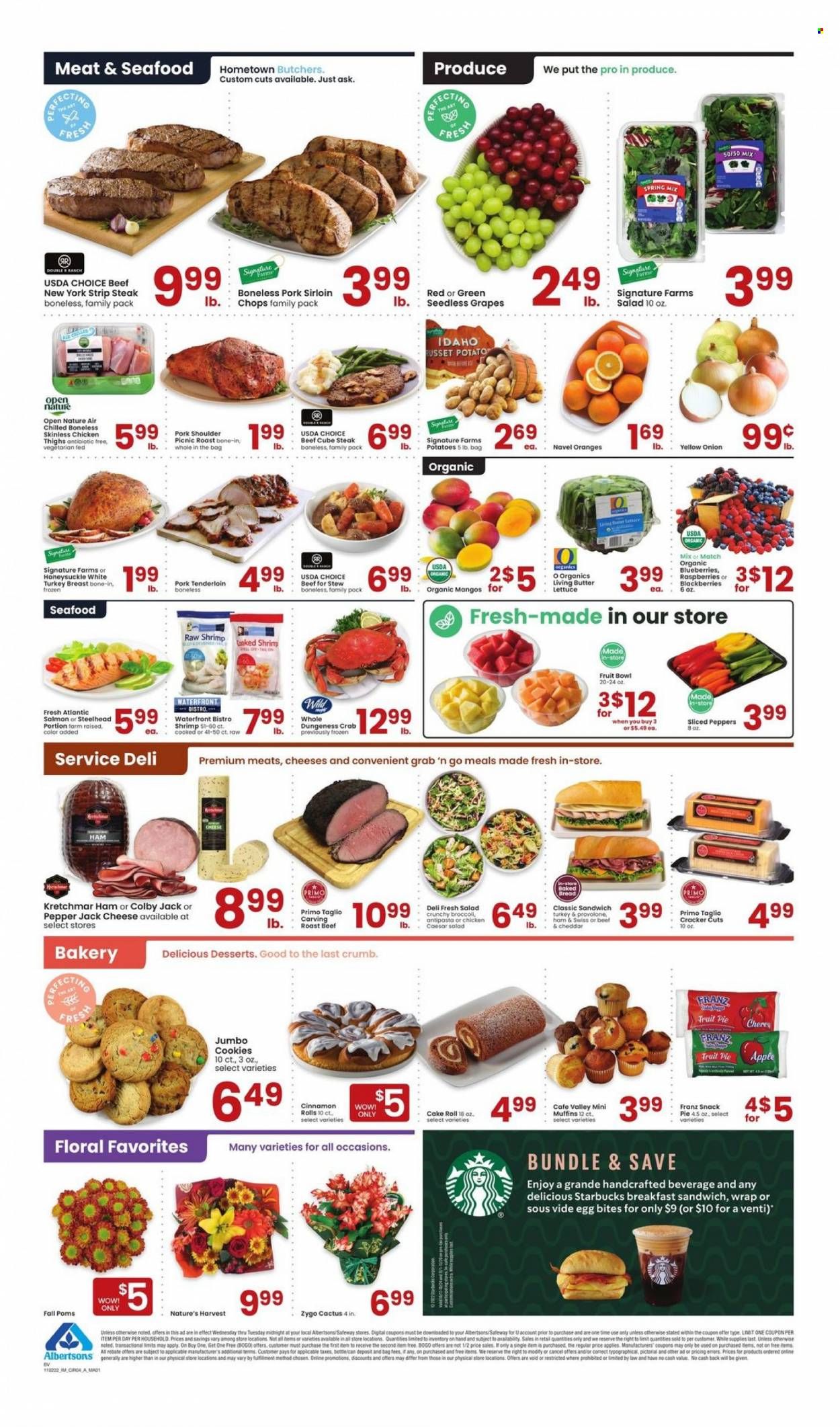 Albertsons (OR) Weekly Ad Flyer Specials November 2 to November 8, 2022