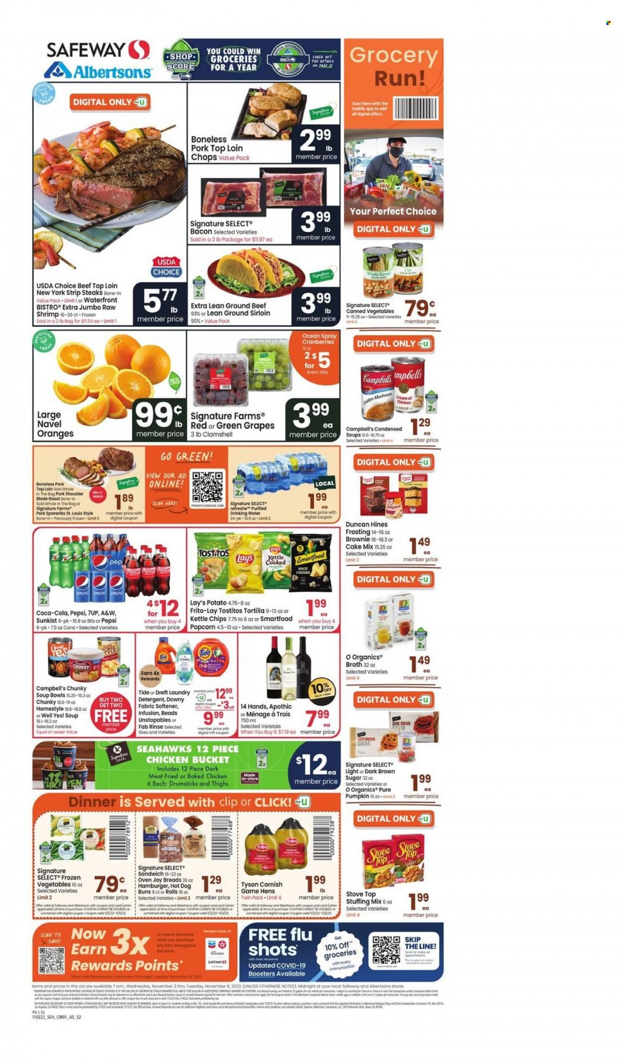 Albertsons (WA) Weekly Ad Flyer Specials November 2 to November 8, 2022
