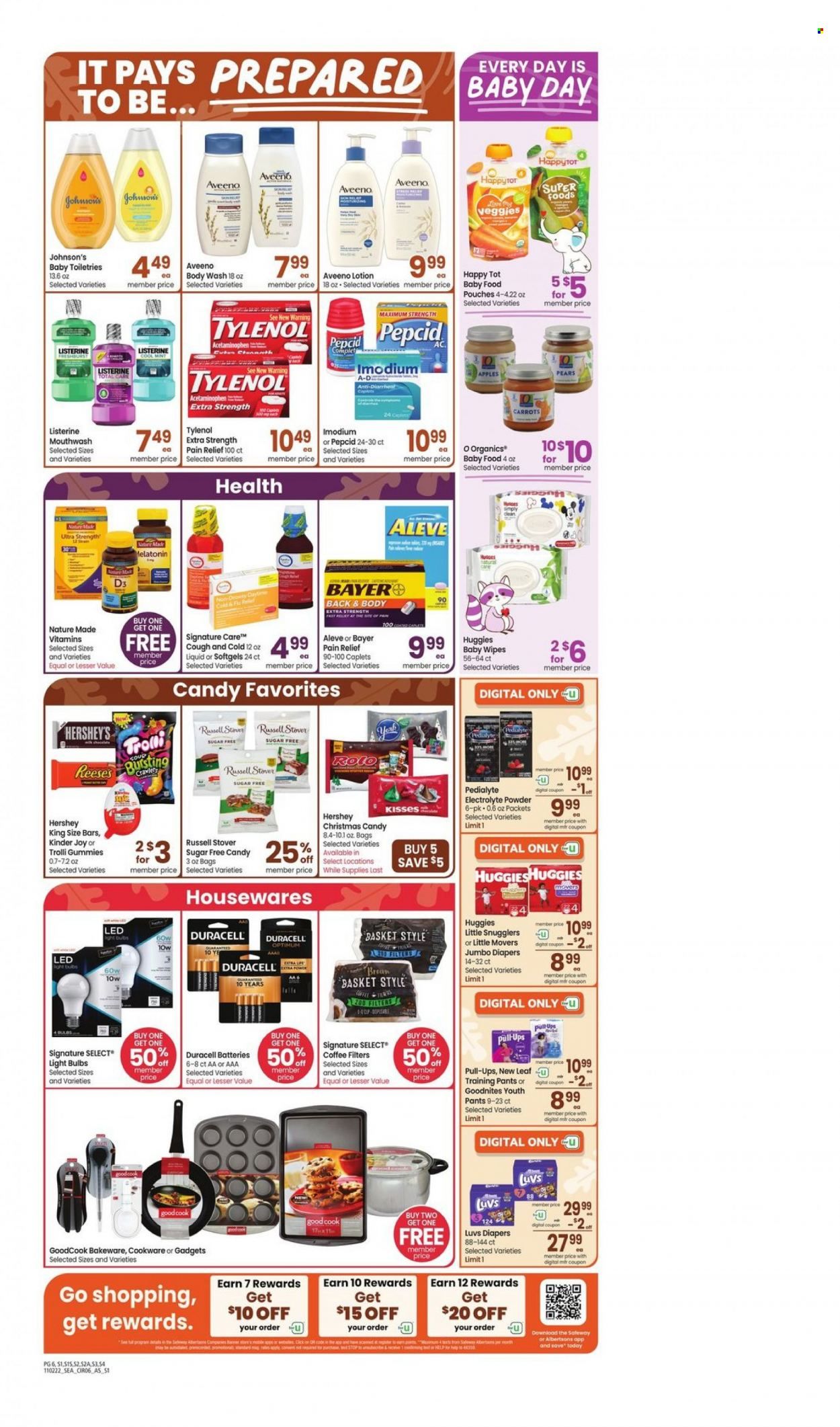 Albertsons (WA) Weekly Ad Flyer Specials November 2 to November 8, 2022