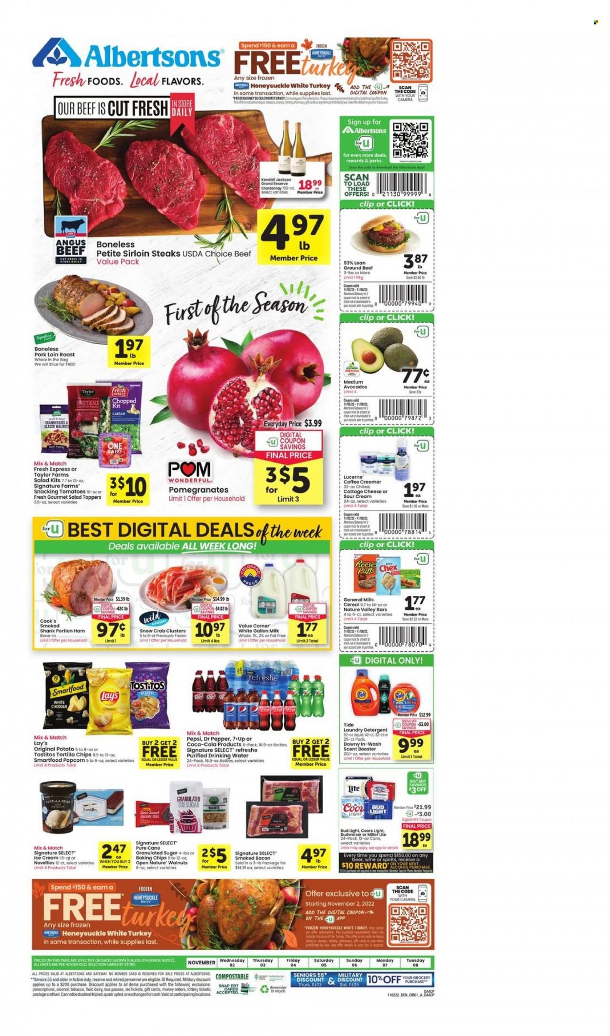 Albertsons (WY) Weekly Ad Flyer Specials November 2 to November 8, 2022