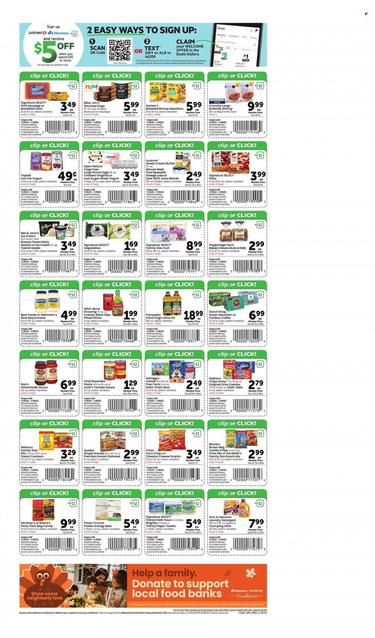 Albertsons (WY) Weekly Ad Flyer Specials November 2 to November 8, 2022
