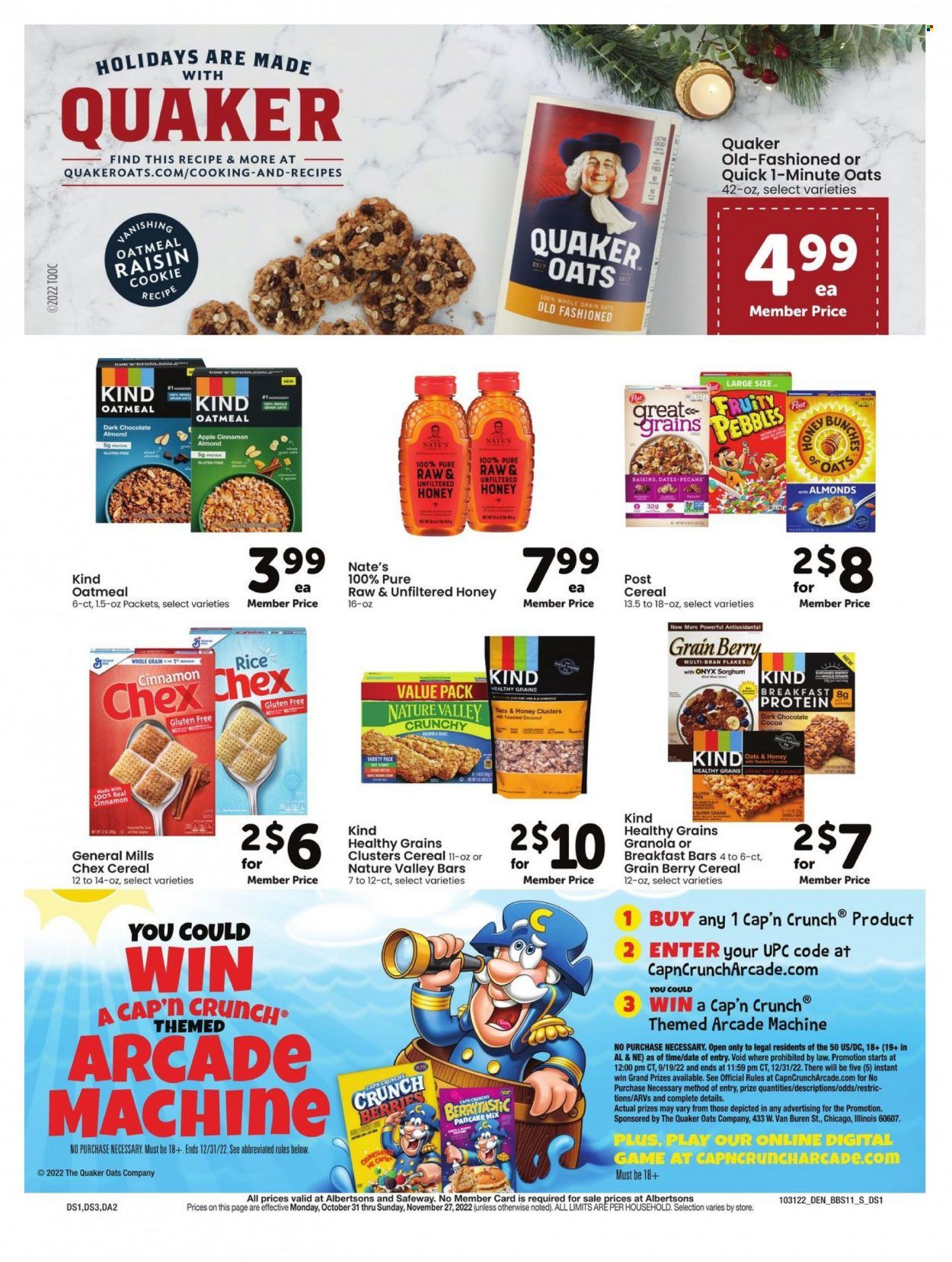 Albertsons (CO, NM, WY) Weekly Ad Flyer Specials October 31 to November 27, 2022