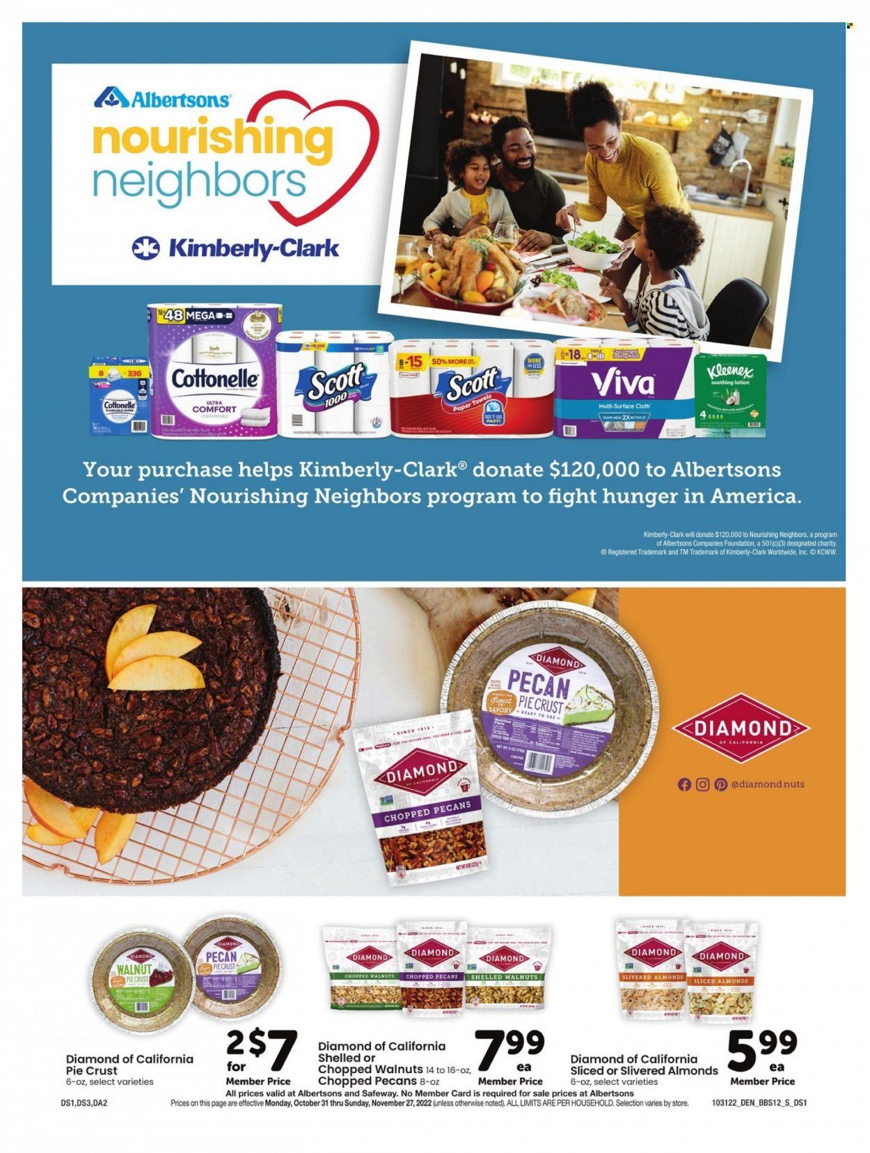 Albertsons (CO, NM, WY) Weekly Ad Flyer Specials October 31 to November 27, 2022