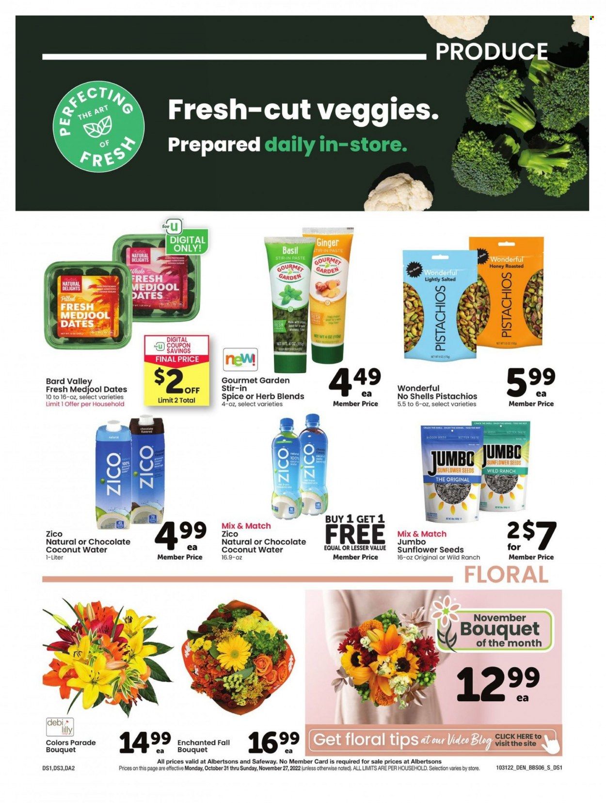 Albertsons (CO, NM, WY) Weekly Ad Flyer Specials October 31 to November 27, 2022