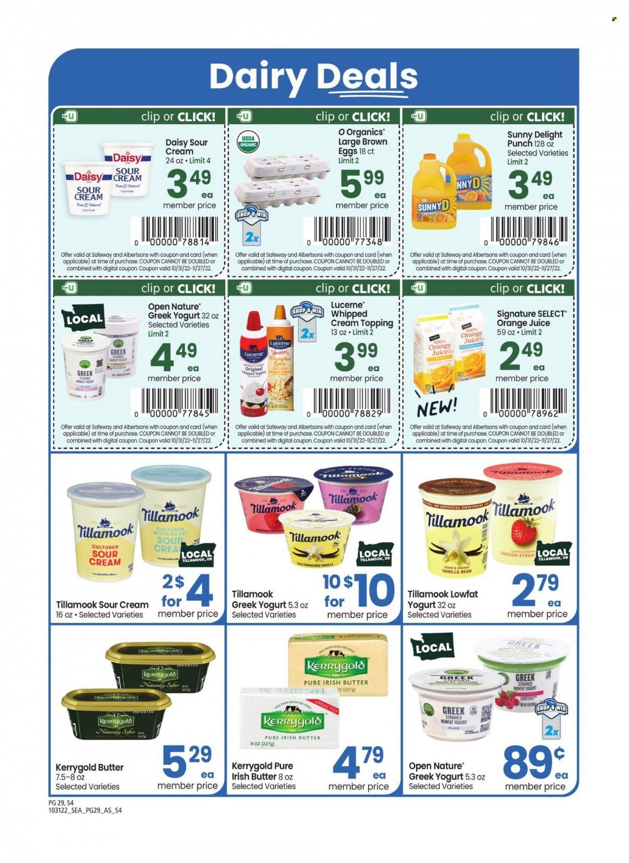Albertsons (ID) Weekly Ad Flyer Specials October 31 to November 27, 2022