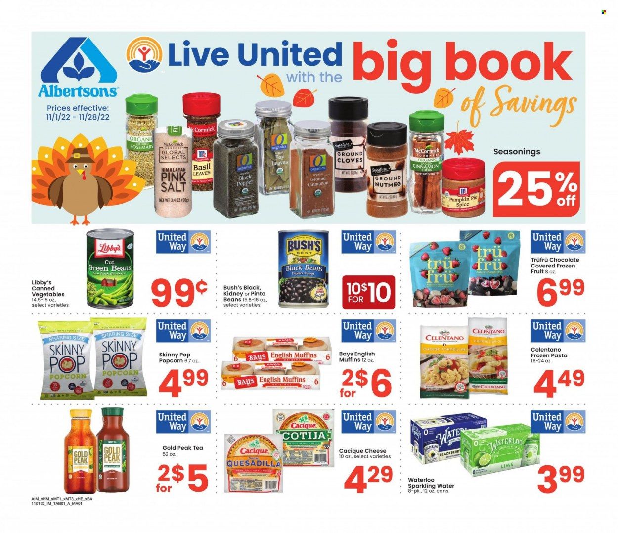 Albertsons (ID, MT, NV, WY) Weekly Ad Flyer Specials November 1 to November 28, 2022
