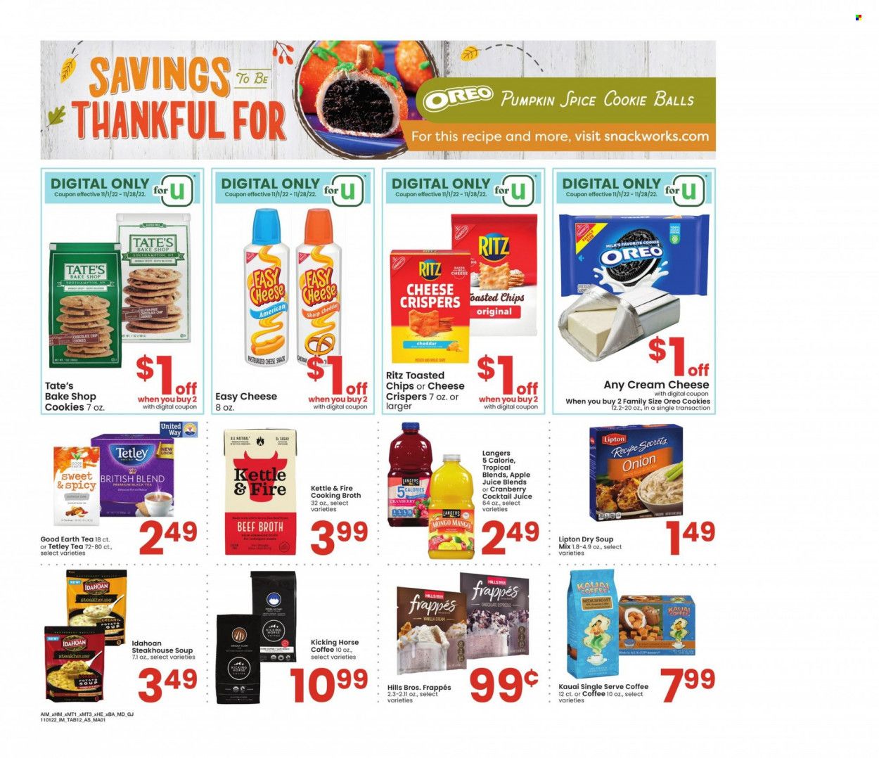 Albertsons (ID, MT, NV, WY) Weekly Ad Flyer Specials November 1 to November 28, 2022