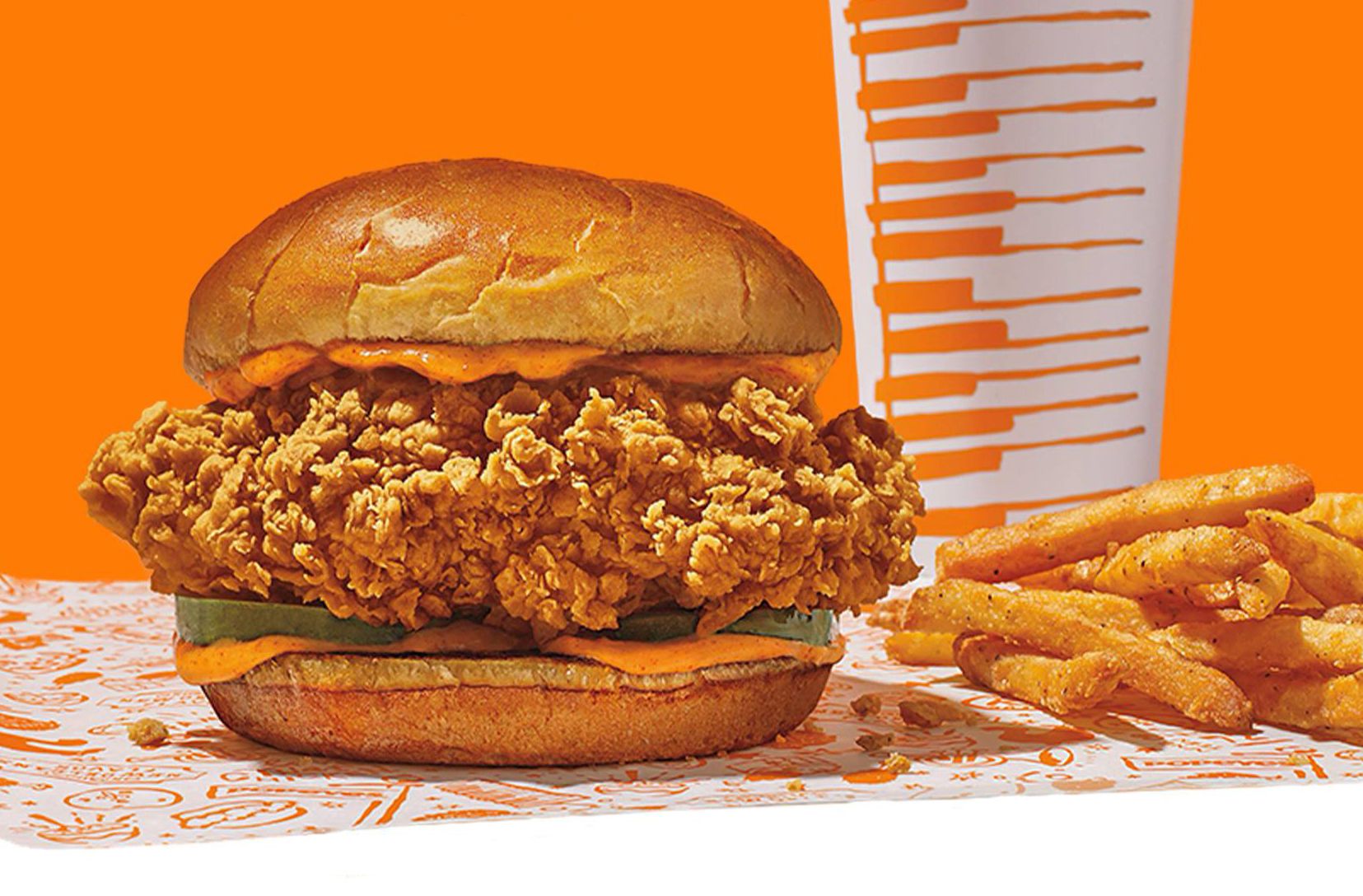 Get a Free Chicken Sandwich When You Buy a Chicken Sandwich Combo Online or In-app at Popeyes Through to November 9 Get a Free Chicken Sandwich When You Buy a Chicken Sandwich Combo Online or In-app at Popeyes Through to November 9