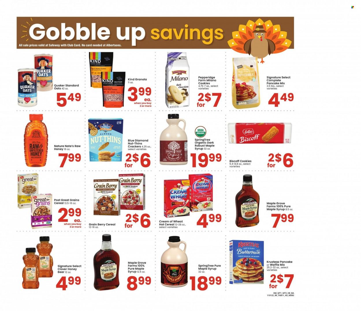 Albertsons (MT) Weekly Ad Flyer Specials November 1 to November 28, 2022
