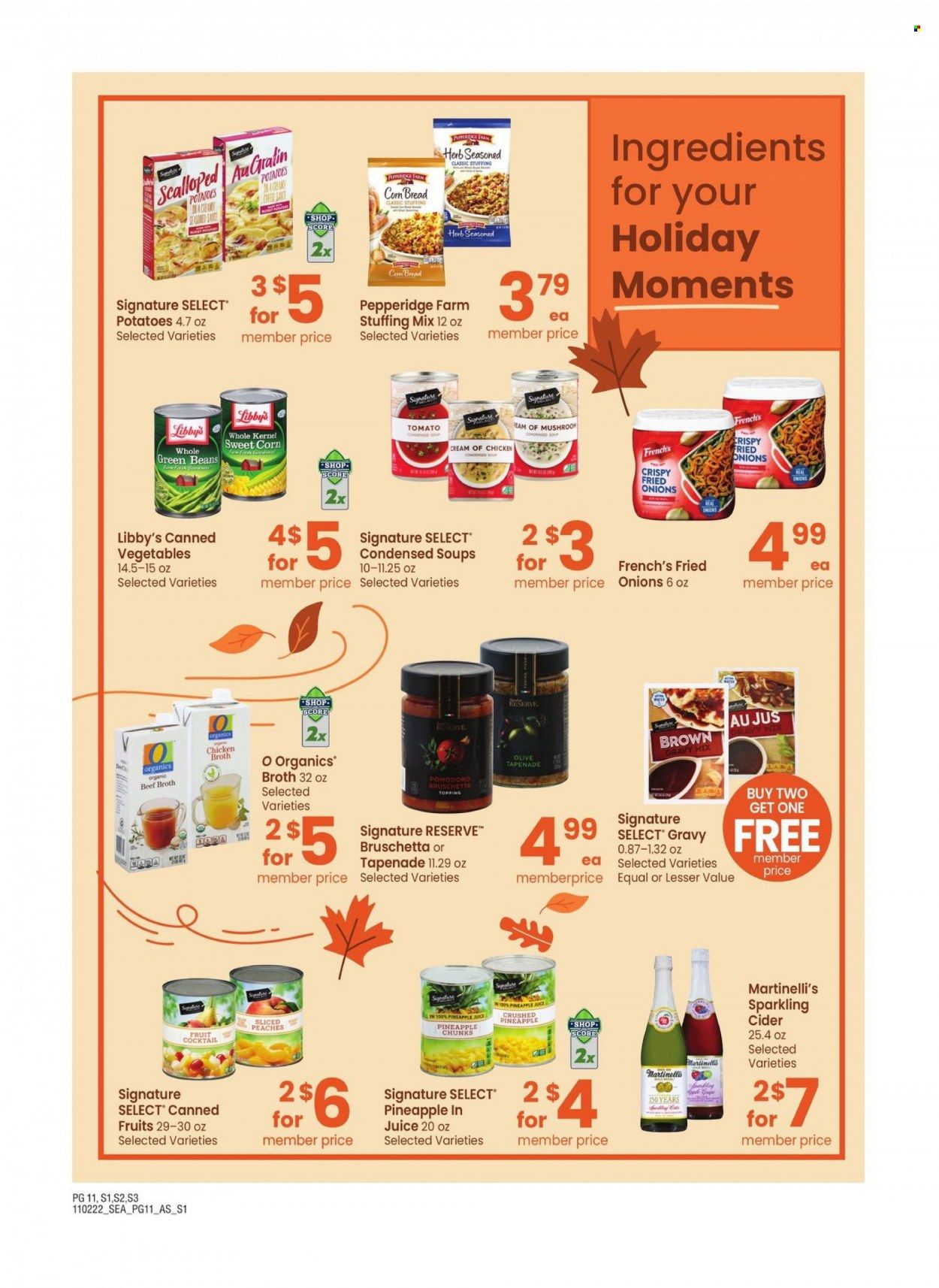 Albertsons (WA) Weekly Ad Flyer Specials November 2 to November 27, 2022