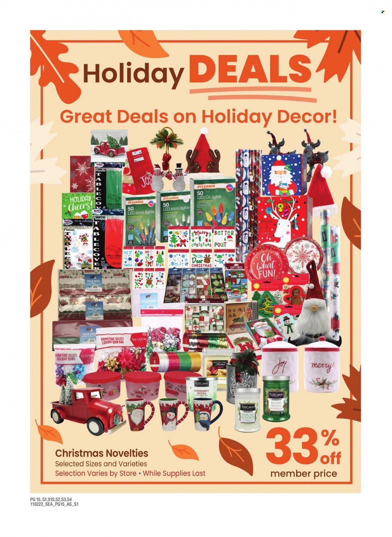 Albertsons (WA) Weekly Ad Flyer Specials November 2 to November 27, 2022