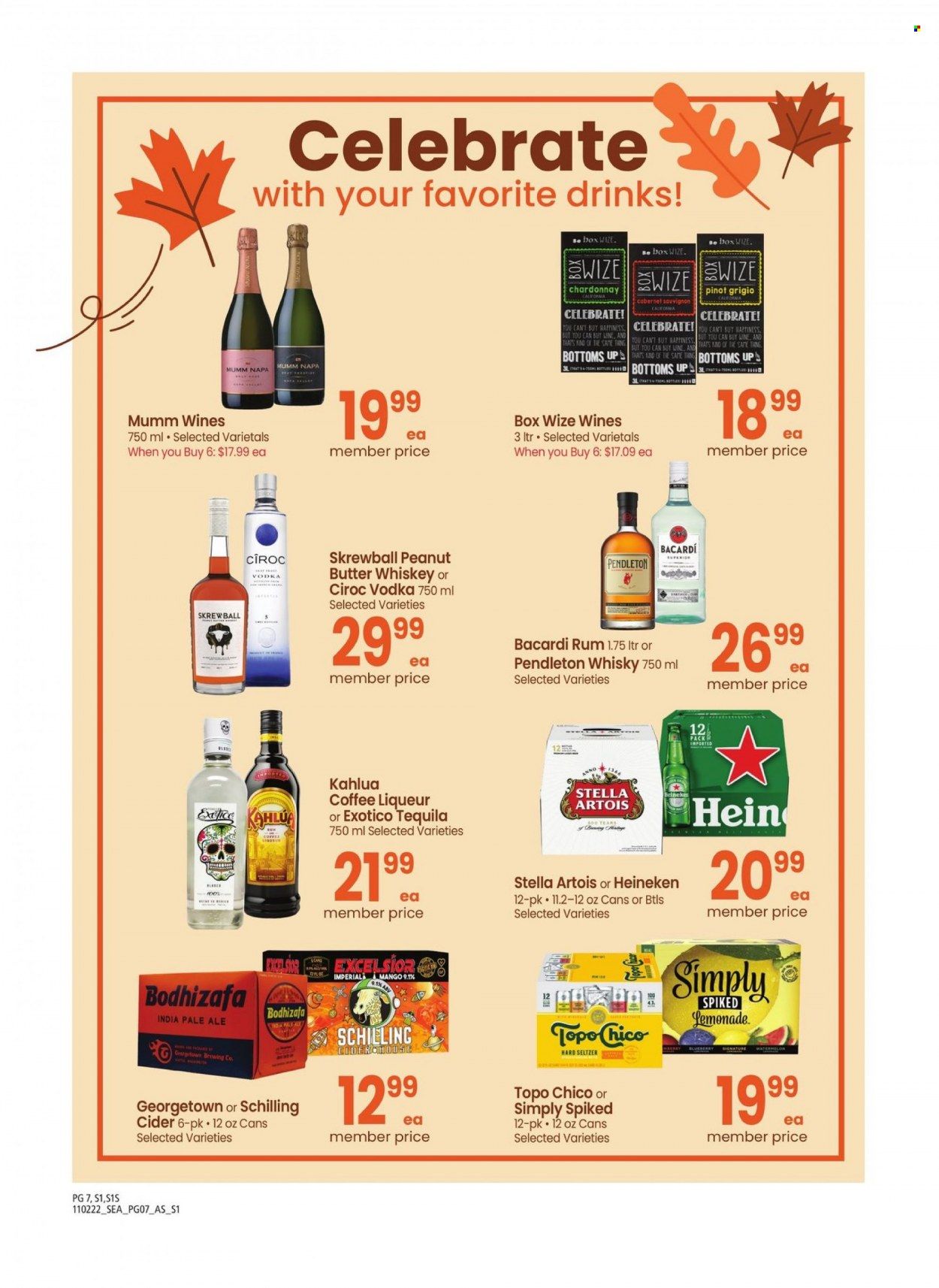 Albertsons (WA) Weekly Ad Flyer Specials November 2 to November 27, 2022