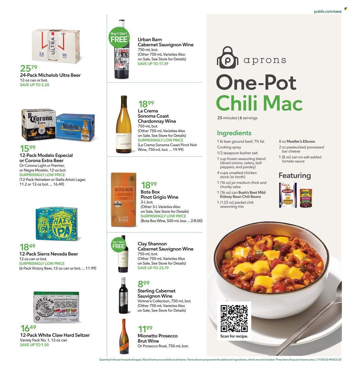 Publix (AL, FL, GA, NC, SC, TN) Weekly Ad Flyer Specials November 3 to November 9, 2022