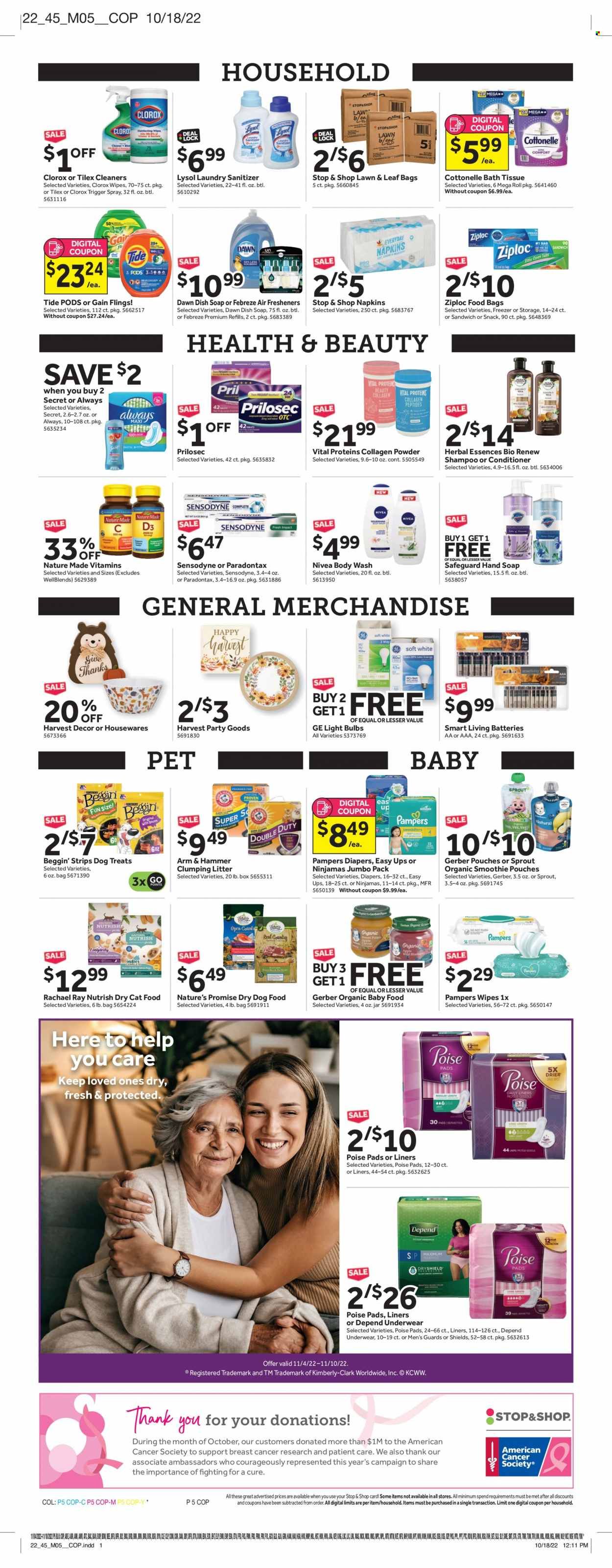 Stop & Shop (NJ) Weekly Ad Flyer Specials November 4 to November 10, 2022