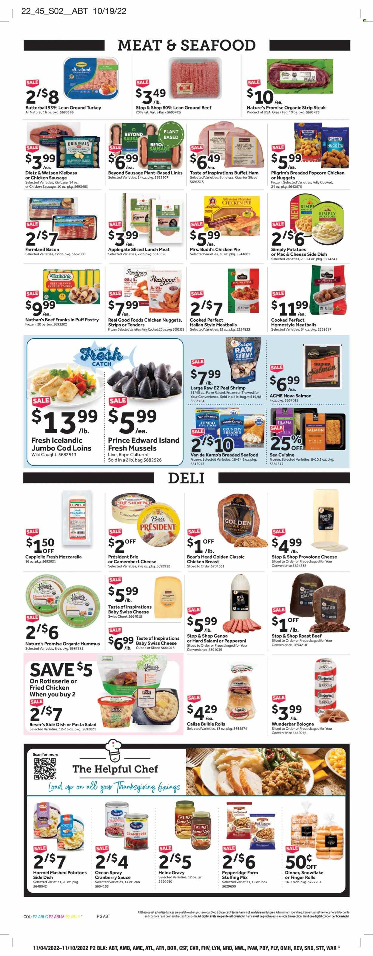 Stop & Shop (MA) Weekly Ad Flyer Specials November 4 to November 10, 2022