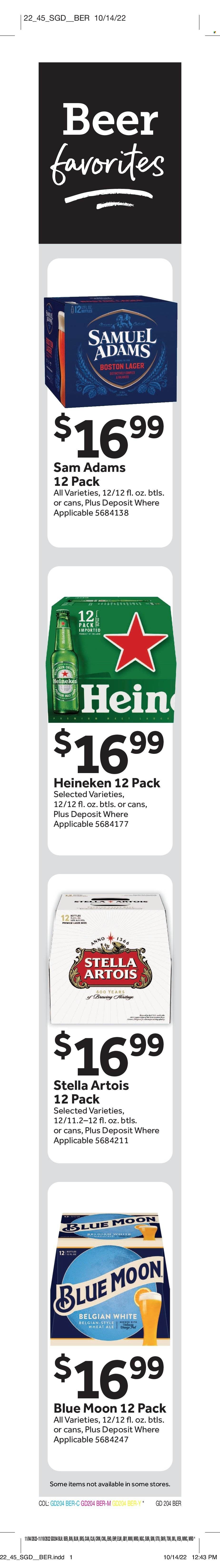 Stop & Shop (CT) Weekly Ad Flyer Specials November 4 to November 10, 2022