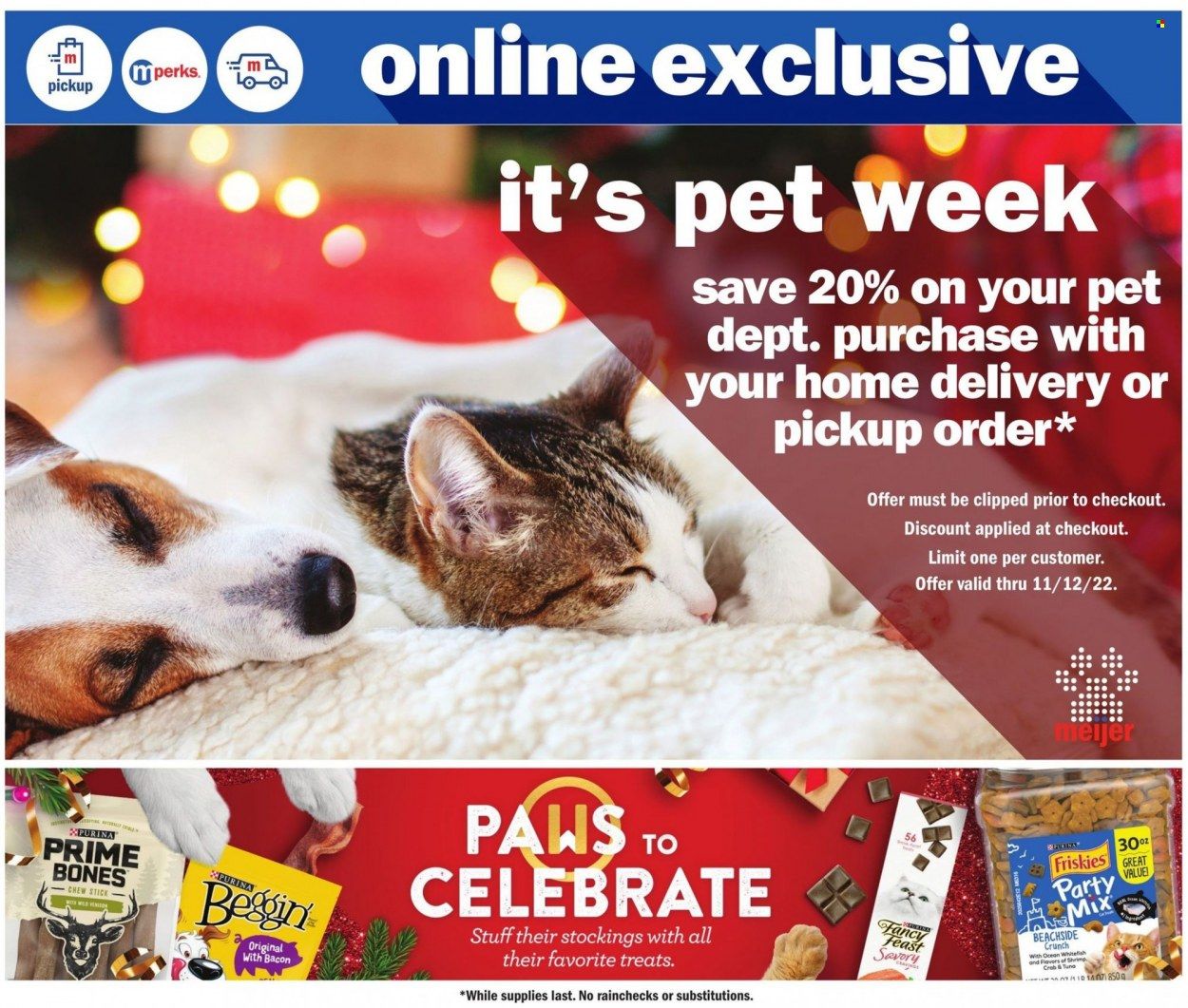 Meijer (IL, IN, KY, MI, OH, WI) Weekly Ad Flyer Specials November 6 to November 12, 2022