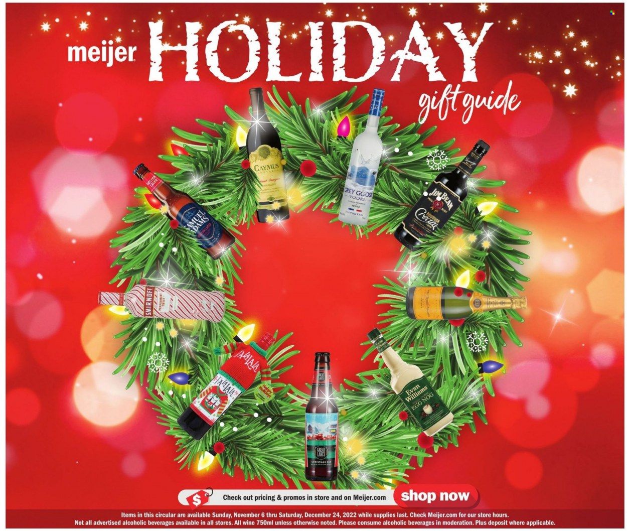 Meijer (IL, IN, KY, MI, OH, WI) Weekly Ad Flyer Specials November 6 to December 24, 2022