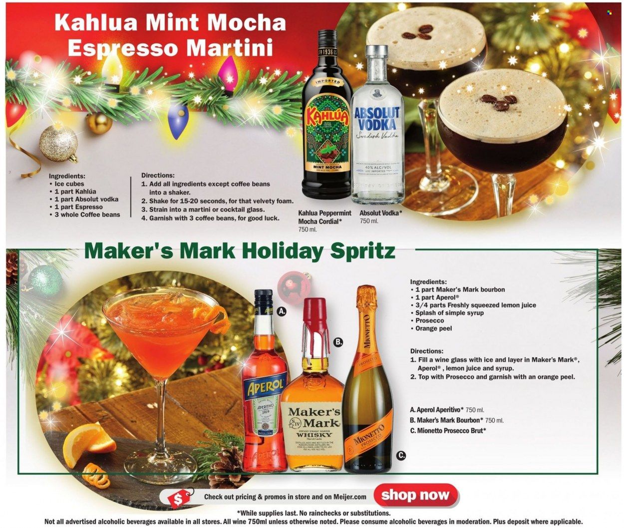 Meijer (IL, IN, KY, MI, OH, WI) Weekly Ad Flyer Specials November 6 to December 24, 2022