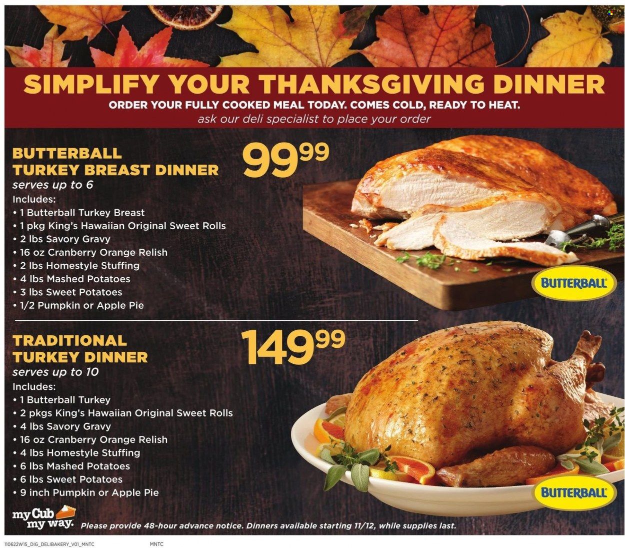 Cub Foods (MN) Weekly Ad Flyer Specials November 6 to November 12, 2022