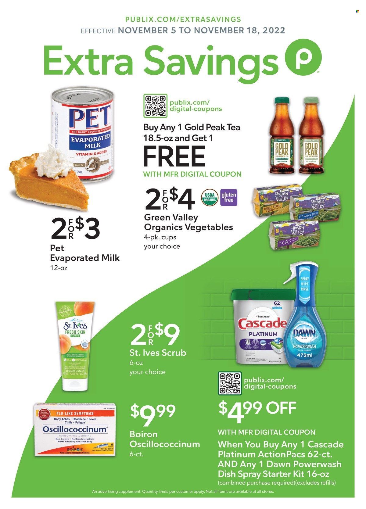 Publix (AL, FL, GA, NC, SC, TN) Weekly Ad Flyer Specials November 5 to November 18, 2022