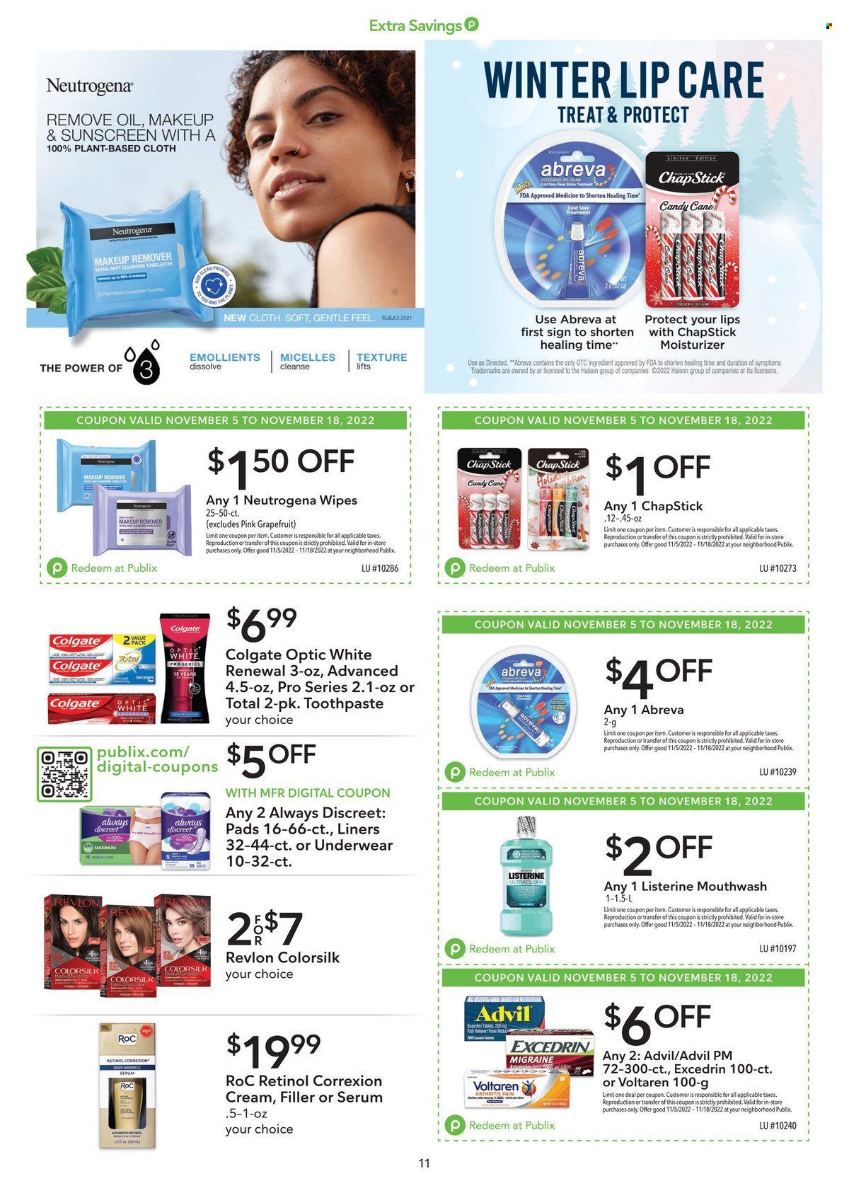 Publix (AL, FL, GA, NC, SC, TN) Weekly Ad Flyer Specials November 5 to November 18, 2022