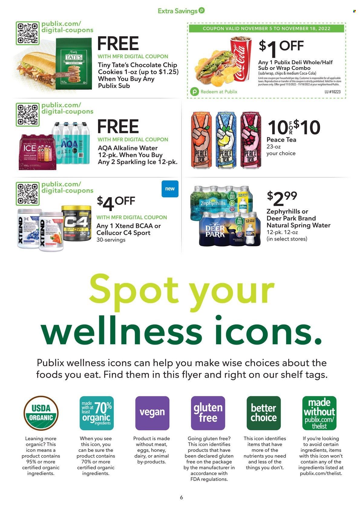 Publix (AL, FL, GA, NC, SC, TN) Weekly Ad Flyer Specials November 5 to November 18, 2022