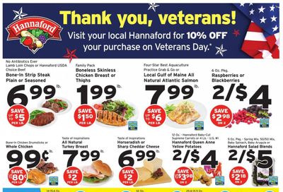 Hannaford (NY) Weekly Ad Flyer Specials November 6 to November 12, 2022
