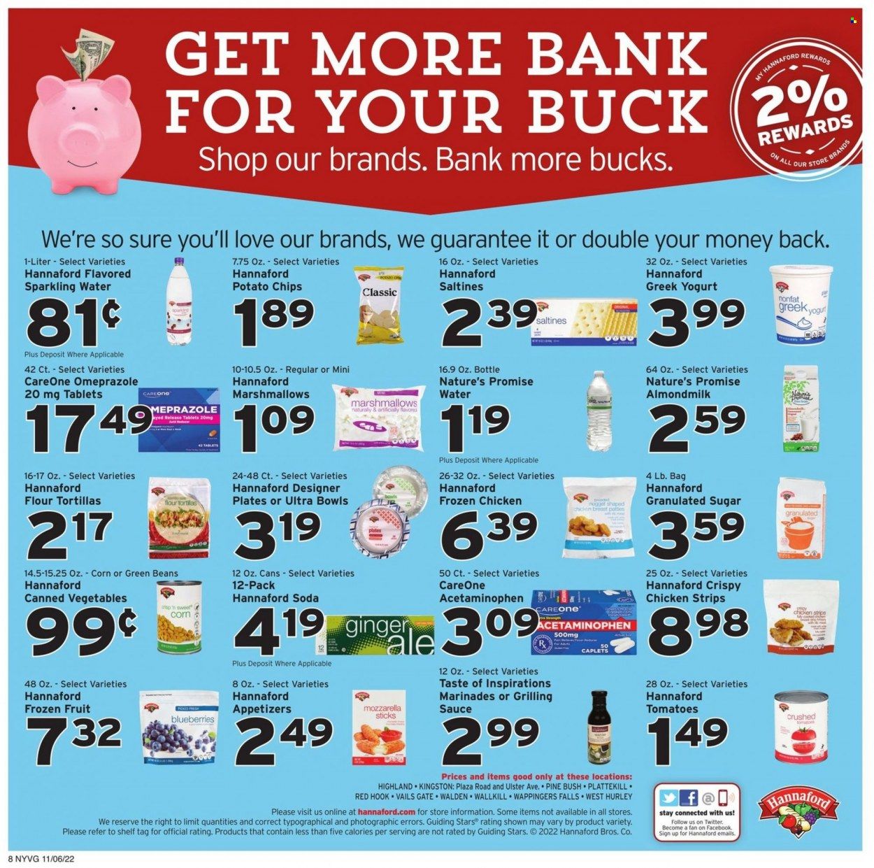 Hannaford (NY) Weekly Ad Flyer Specials November 6 to November 12, 2022