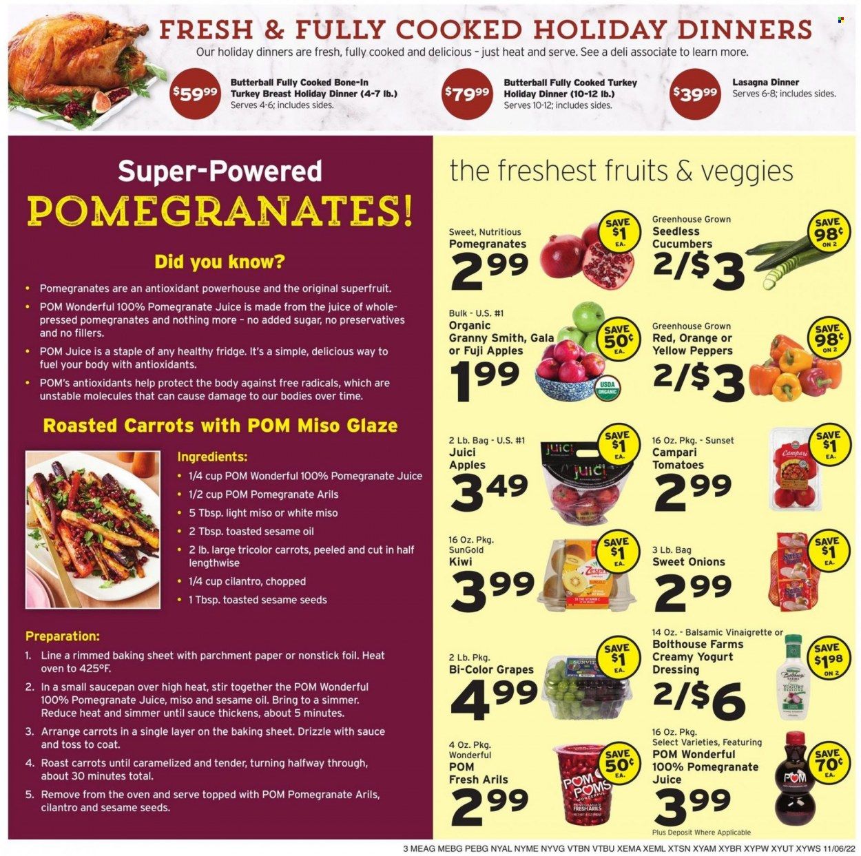 Hannaford (NY) Weekly Ad Flyer Specials November 6 to November 12, 2022
