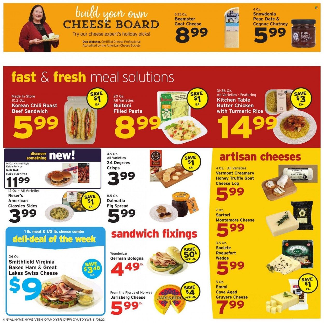 Hannaford (NY) Weekly Ad Flyer Specials November 6 to November 12, 2022