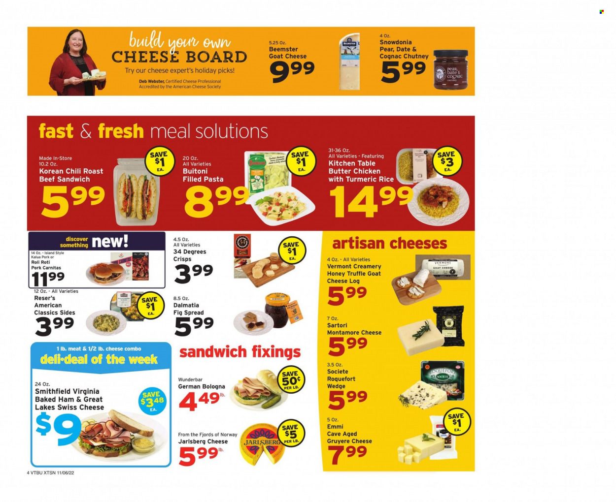 Hannaford (VT) Weekly Ad Flyer Specials November 6 to November 12, 2022