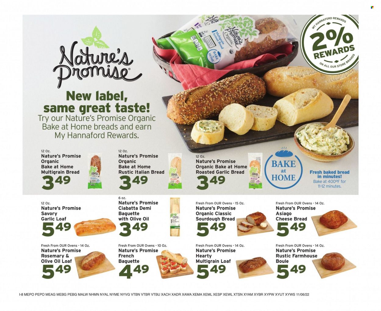 Hannaford (ME) Weekly Ad Flyer Specials November 6 to November 12, 2022