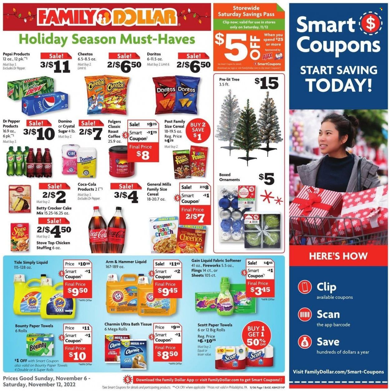Family Dollar Weekly Ad Flyer Specials November 6 to November 12, 2022