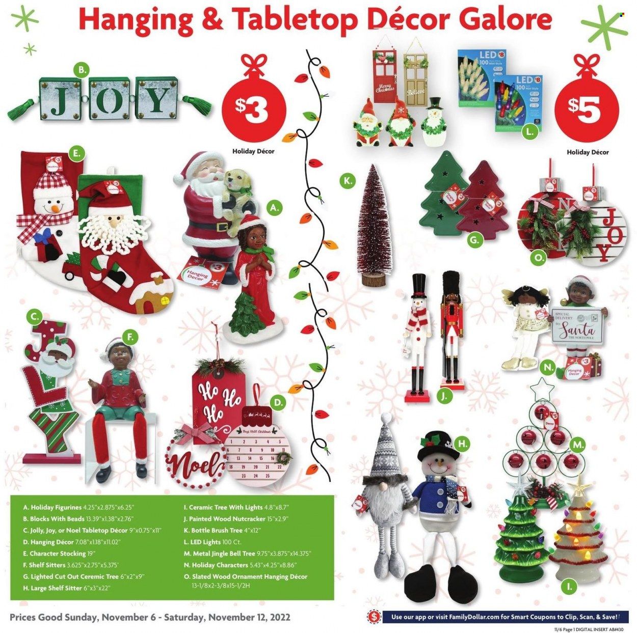 Family Dollar Weekly Ad Flyer Specials November 6 to November 12, 2022