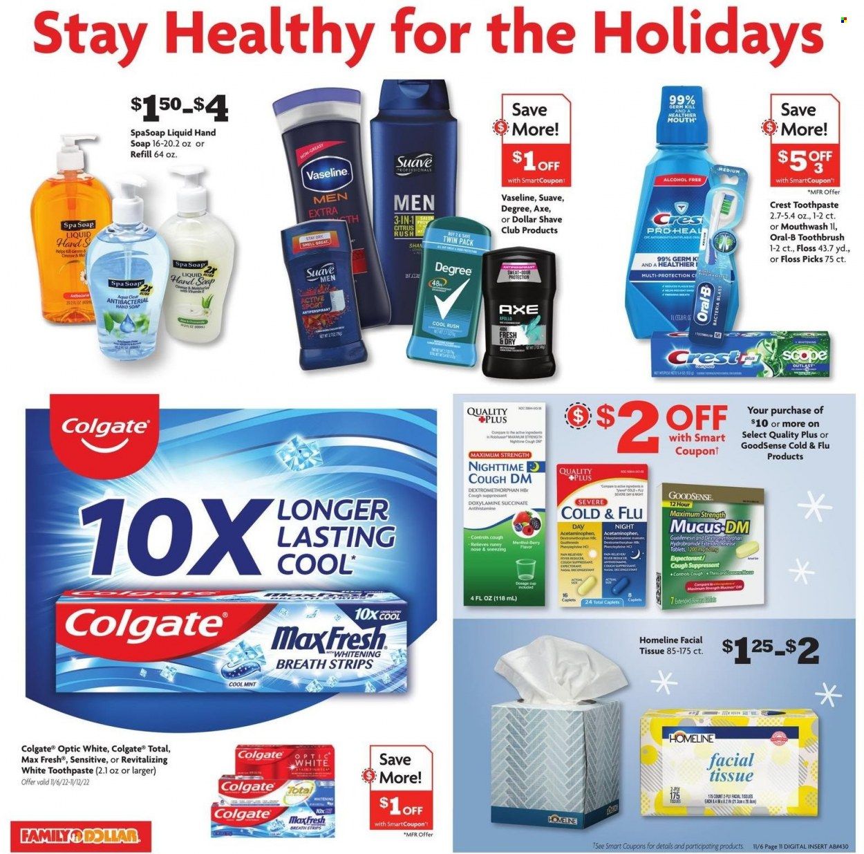 Family Dollar Weekly Ad Flyer Specials November 6 to November 12, 2022