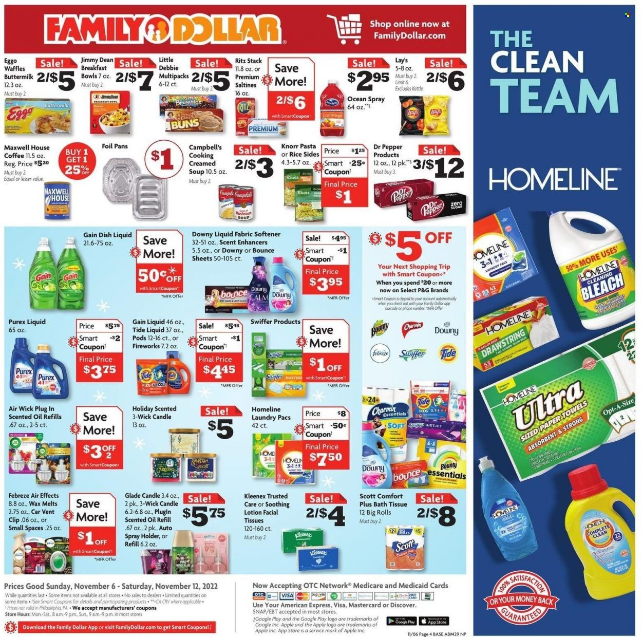 Family Dollar Weekly Ad Flyer Specials November 6 to November 12, 2022