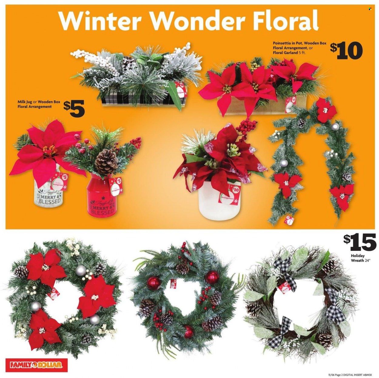 Family Dollar Weekly Ad Flyer Specials November 6 to November 12, 2022