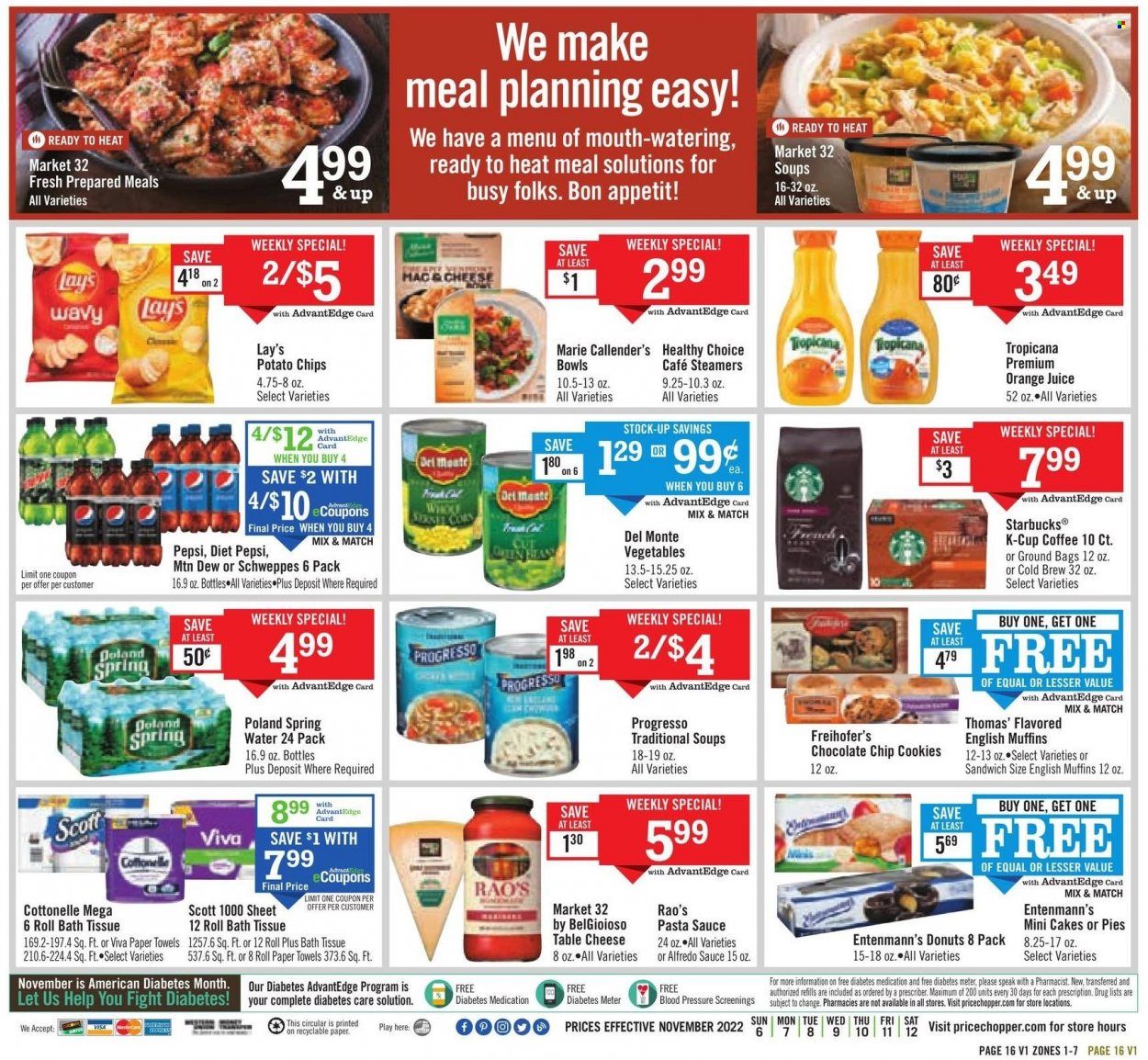Price Chopper (CT, NY, PA, VT) Weekly Ad Flyer Specials November 6 to November 12, 2022