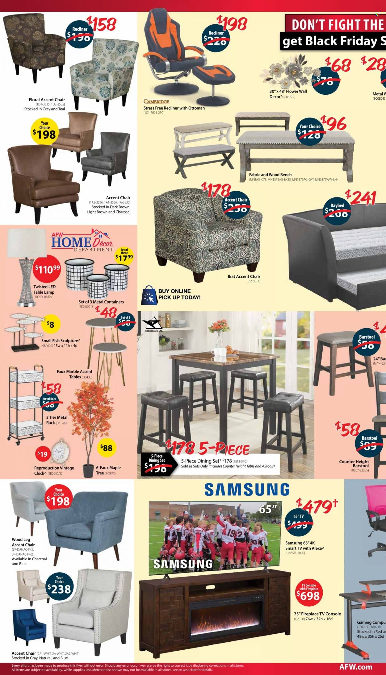 American Furniture Warehouse (AZ, CO, TX) Weekly Ad Flyer Specials November 6 to November 12, 2022
