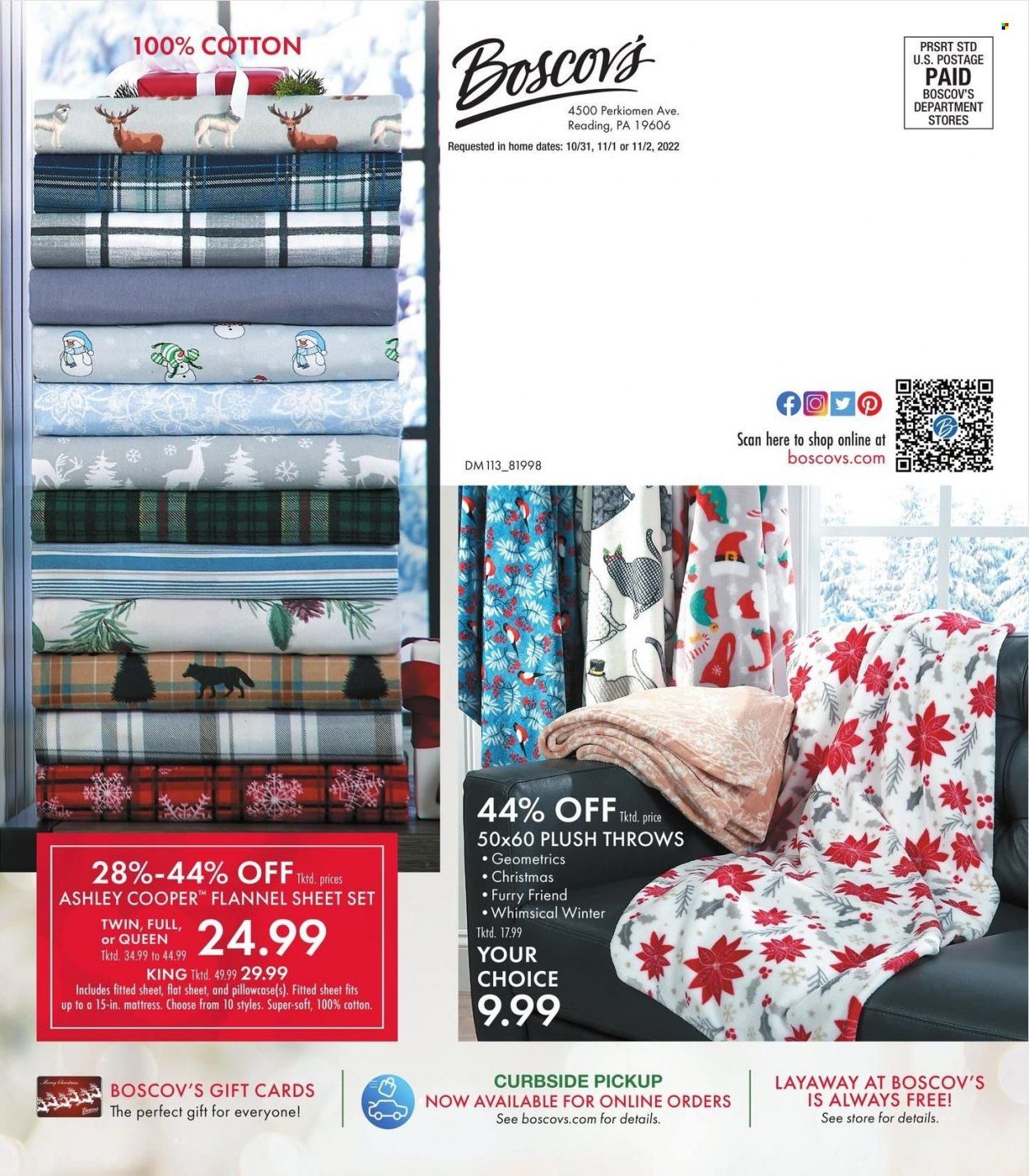 Boscov's (CT, DE, MD, NJ, NY, PA) Weekly Ad Flyer Specials November 3 to November 16, 2022
