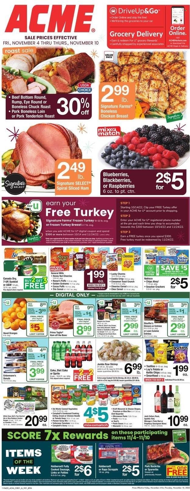 ACME (DE, NJ, NY, PA) Weekly Ad Flyer Specials November 4 to November 10, 2022