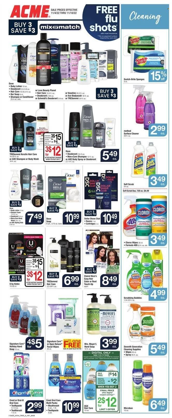 ACME (DE, NJ, NY, PA) Weekly Ad Flyer Specials November 4 to November 10, 2022