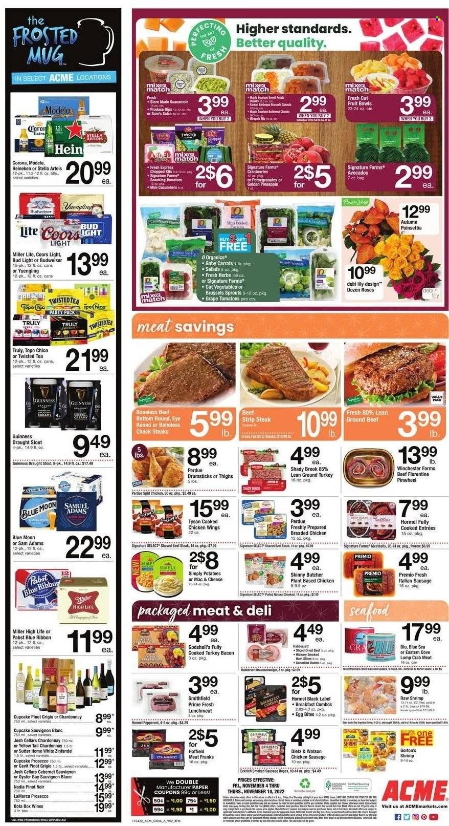 ACME (DE, NJ, NY, PA) Weekly Ad Flyer Specials November 4 to November 10, 2022