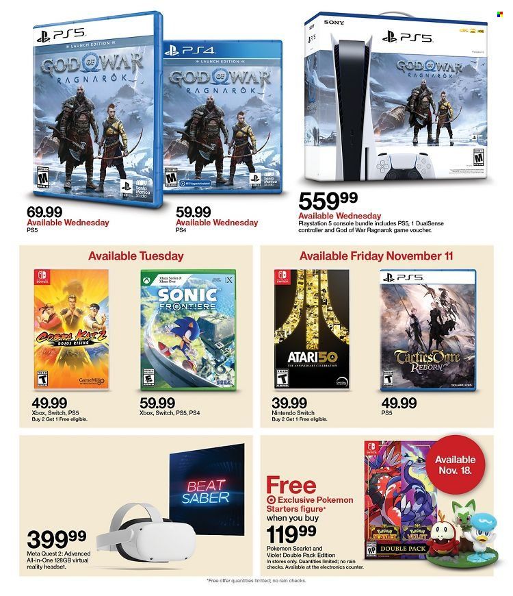 Target Weekly Ad Flyer Specials November 6 to November 12, 2022