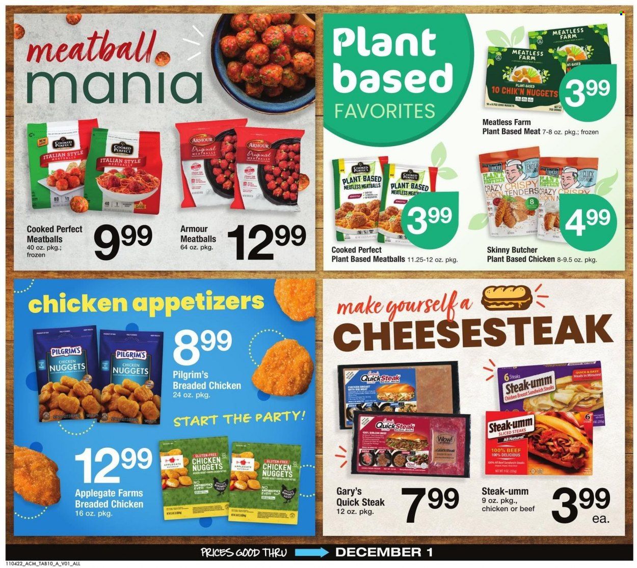 ACME (DE, NJ, NY, PA) Weekly Ad Flyer Specials November 4 to December 1, 2022