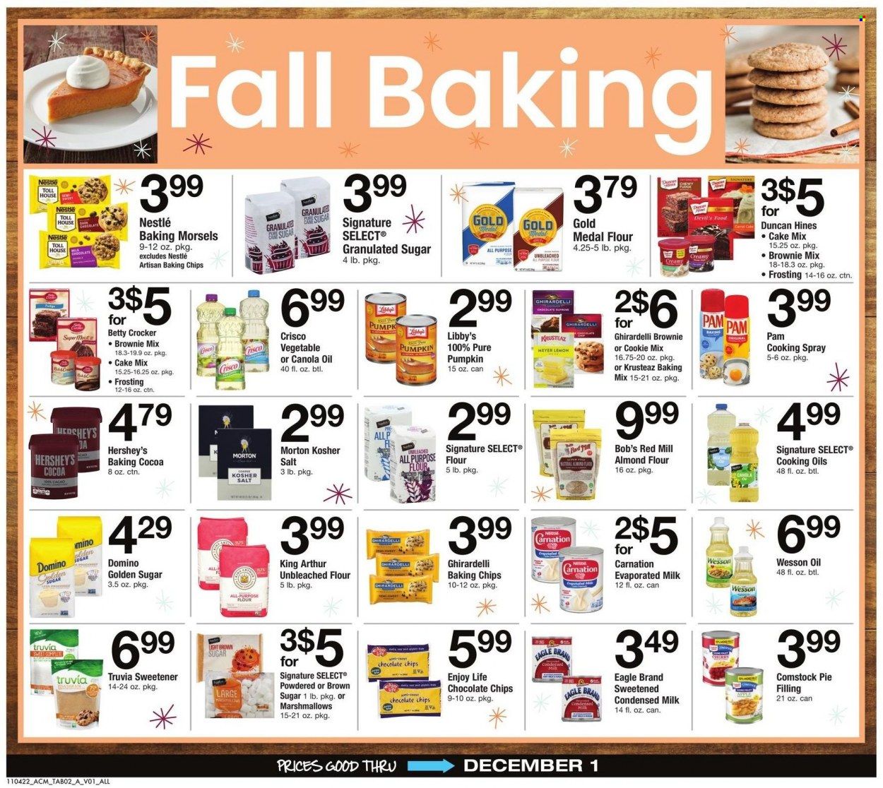 ACME (DE, NJ, NY, PA) Weekly Ad Flyer Specials November 4 to December 1, 2022